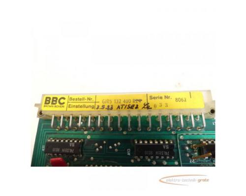 BBC GJR5 1324 11 P4 / 35AE90 Steuerungs-Platine SN: 8062 033 - Bild 5