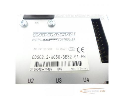 Indramat DDS02.2-W050-BE32-01-FW Controller SN 263405-14486 - Bild 6